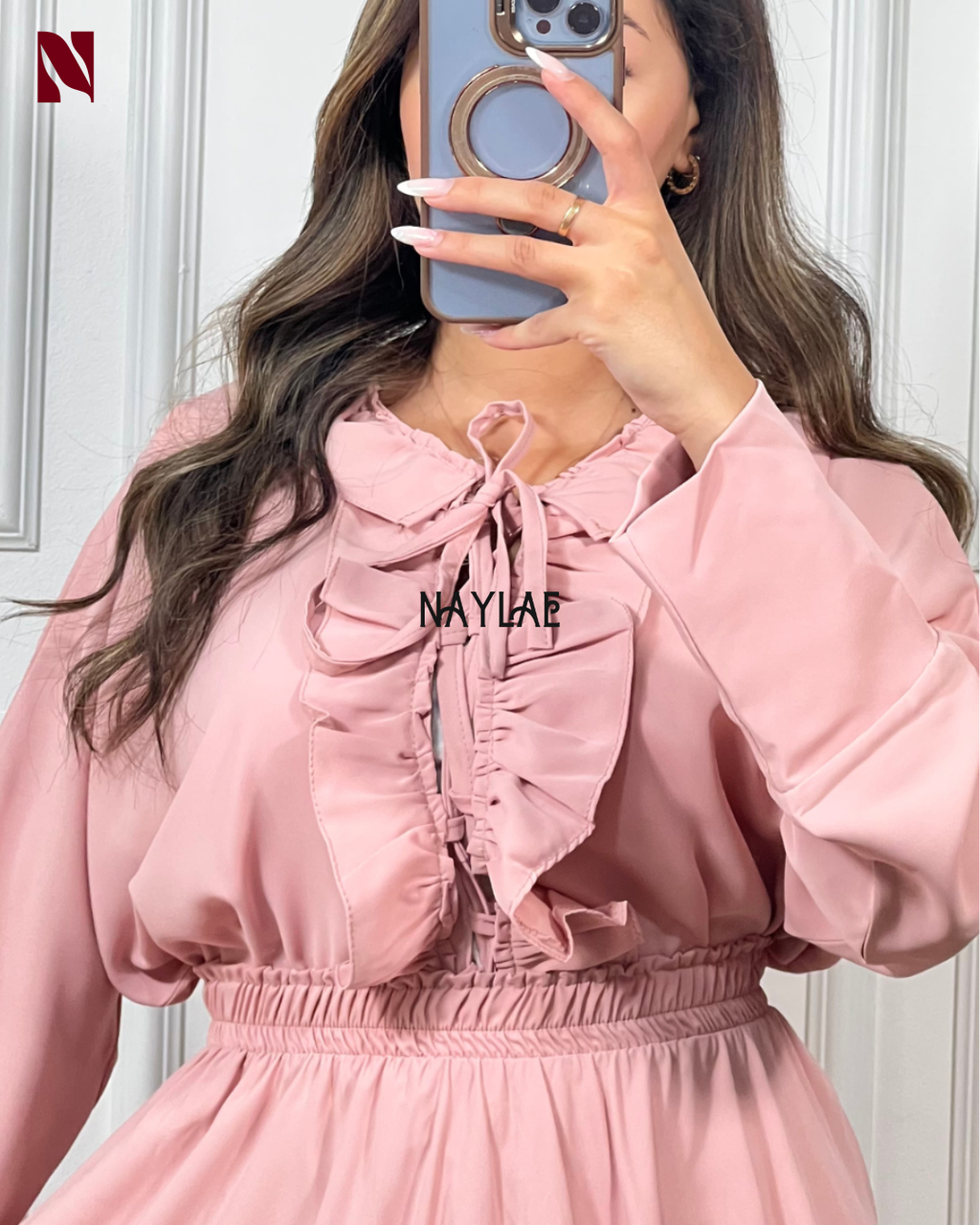 Set Naylae rose