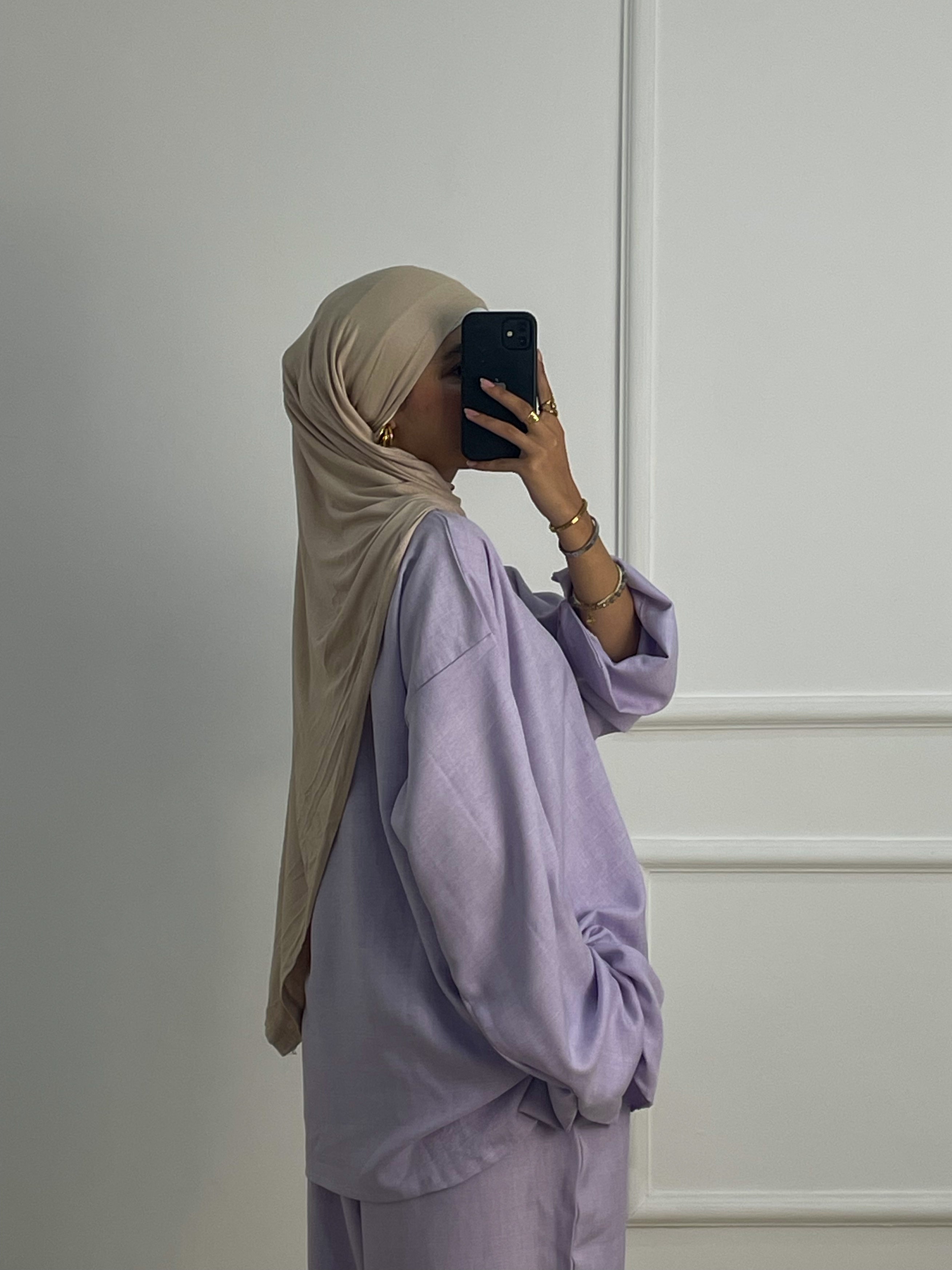 Linen Set Mauve